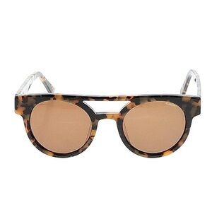 KOMONO Sunglasses Dreyfuss Brown Tortoise Demi NEW round